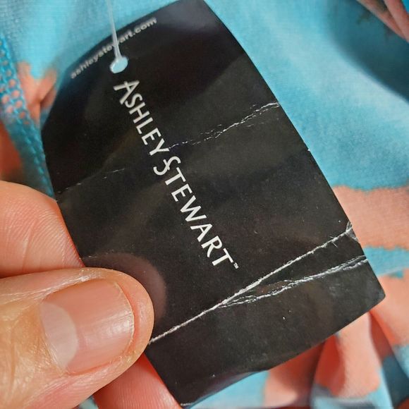 Ashley Stewart Printed Bead Embellished Jumpsuit Size 30/32W NWT - Picture 14 of 14